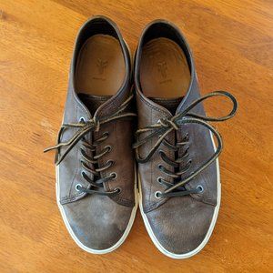 Frye Leather Low-Top Sneakers